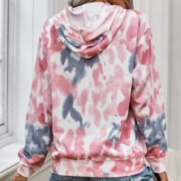 Tye Dye Pullover Hoodie - Picture 2 of 4